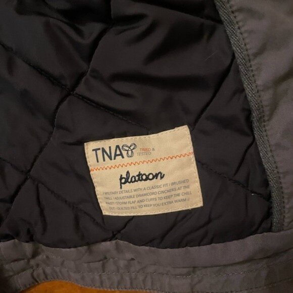 TNA Platoon Military Utility Grey Jacket Women's Medium - Picture 5 of 8